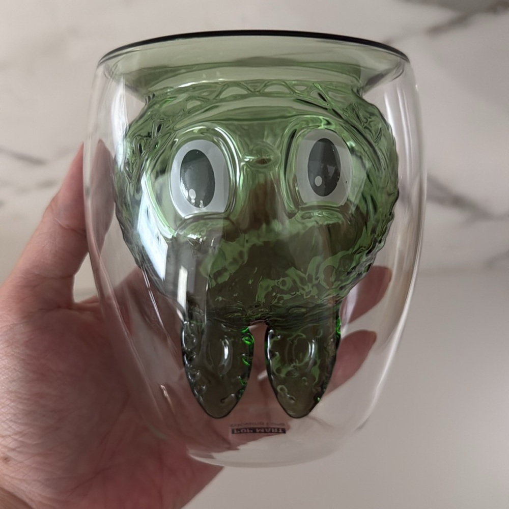 PopMart Labubu Cup + CryBaby + Trader Joe's Mini Pastel Canvas Tote Set - Picture 9 of 11